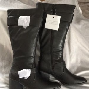 NIB Naturalizer Natural Soul wide calf boots